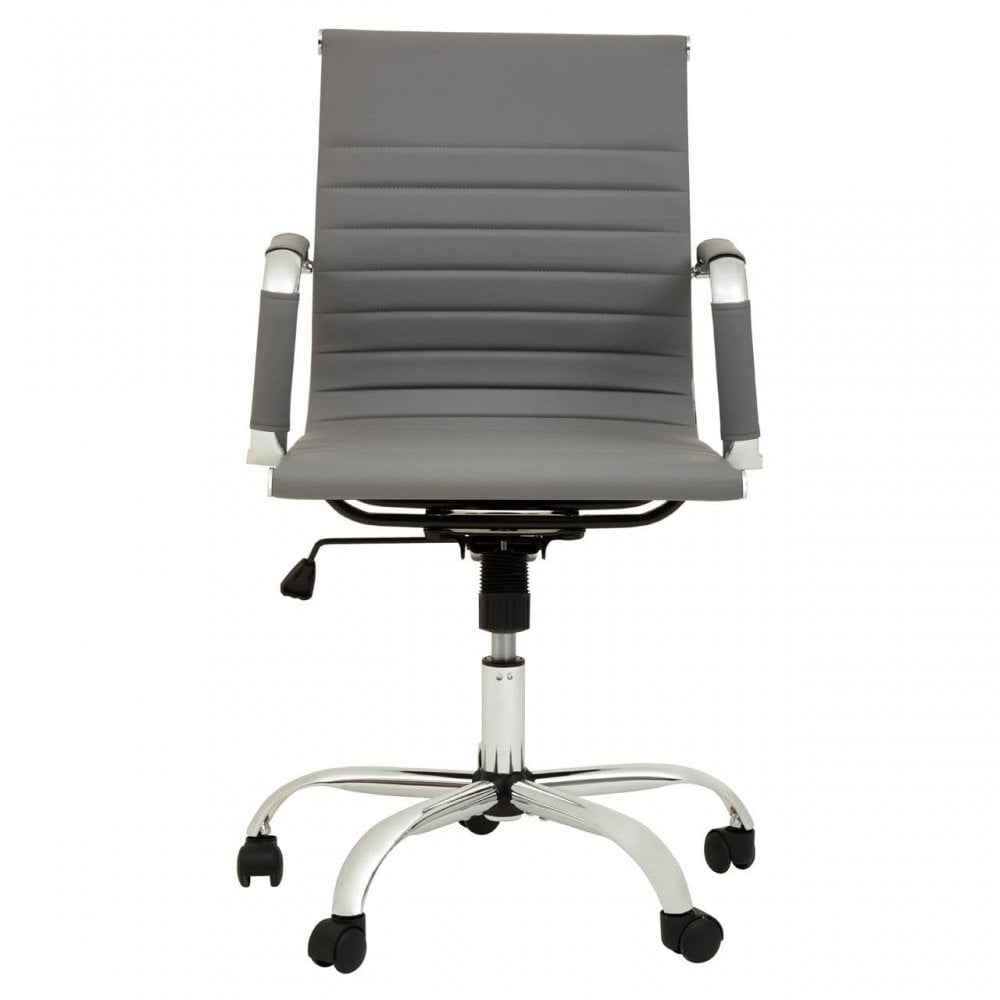 Metro Grey Low Back Home Office Chair