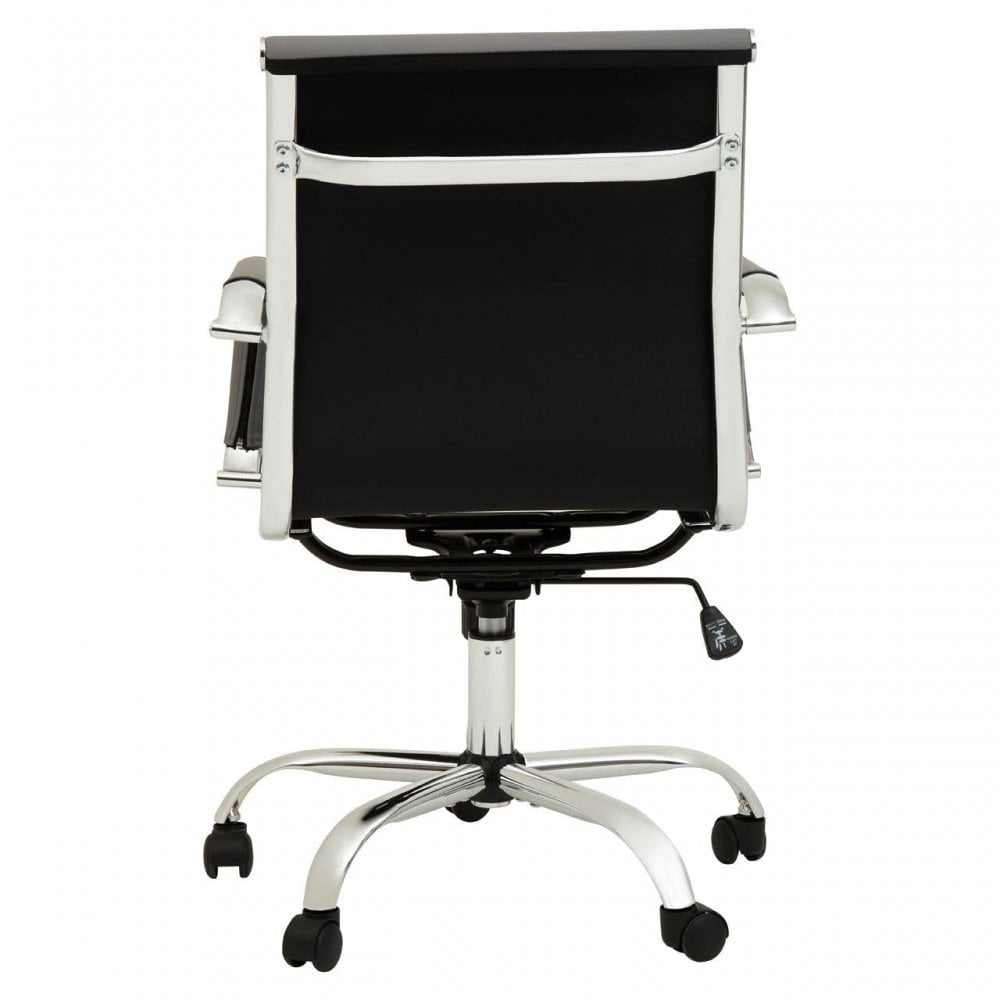 Metro Grey Low Back Home Office Chair