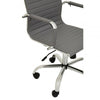 Metro Grey Low Back Home Office Chair