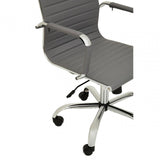 Metro Grey Low Back Home Office Chair