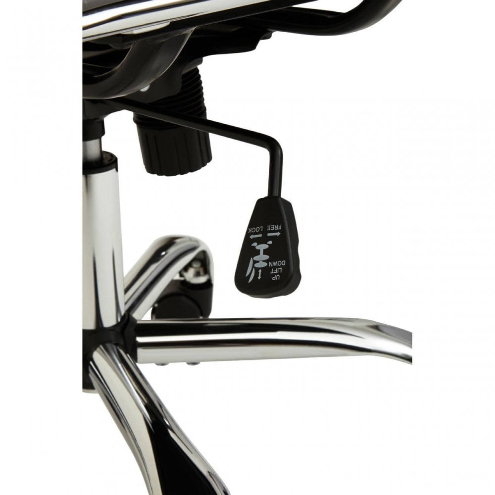 Metro Grey Low Back Home Office Chair