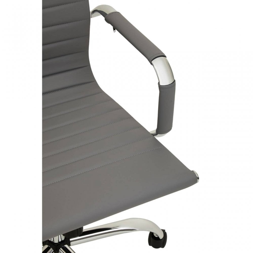 Metro Grey Low Back Home Office Chair