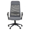 Metro Grey Mesh And Fabric Home Office Chair