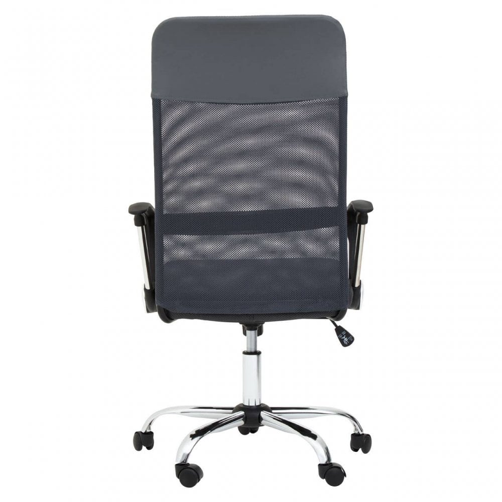 Metro Grey Mesh Home Office Chair