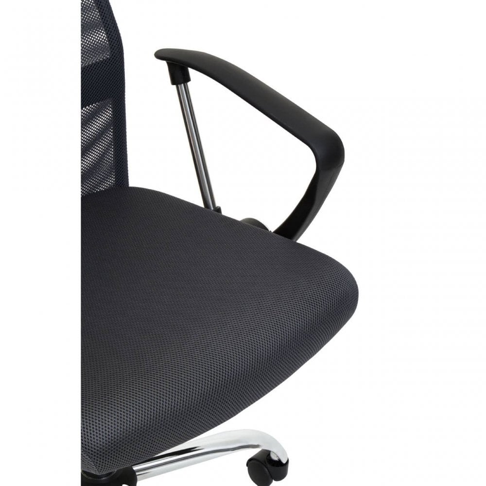 Metro Grey Mesh Home Office Chair
