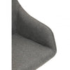 Metro Tufted Grey And Black Home Office Chair