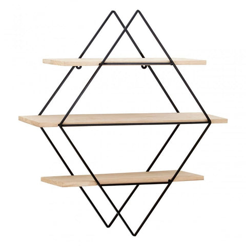 Brentwood 3 Tier Rhombus Shelves