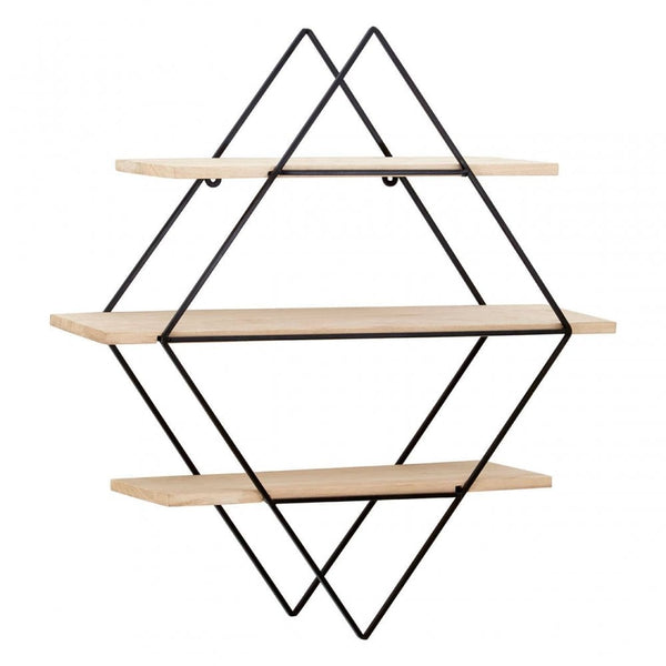 Brentwood 3 Tier Rhombus Shelves