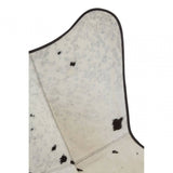 Bison Black Cowhide Butterfly Chair