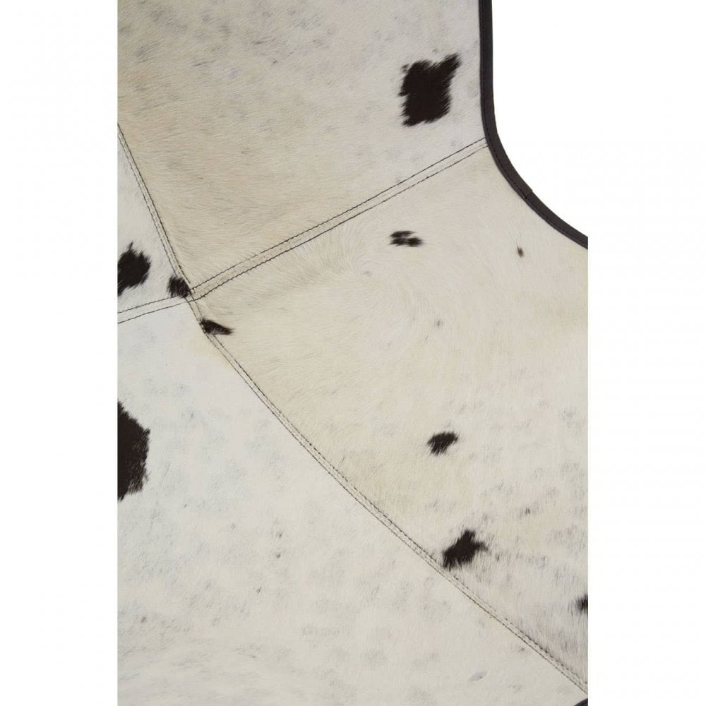 Bison Black Cowhide Butterfly Chair