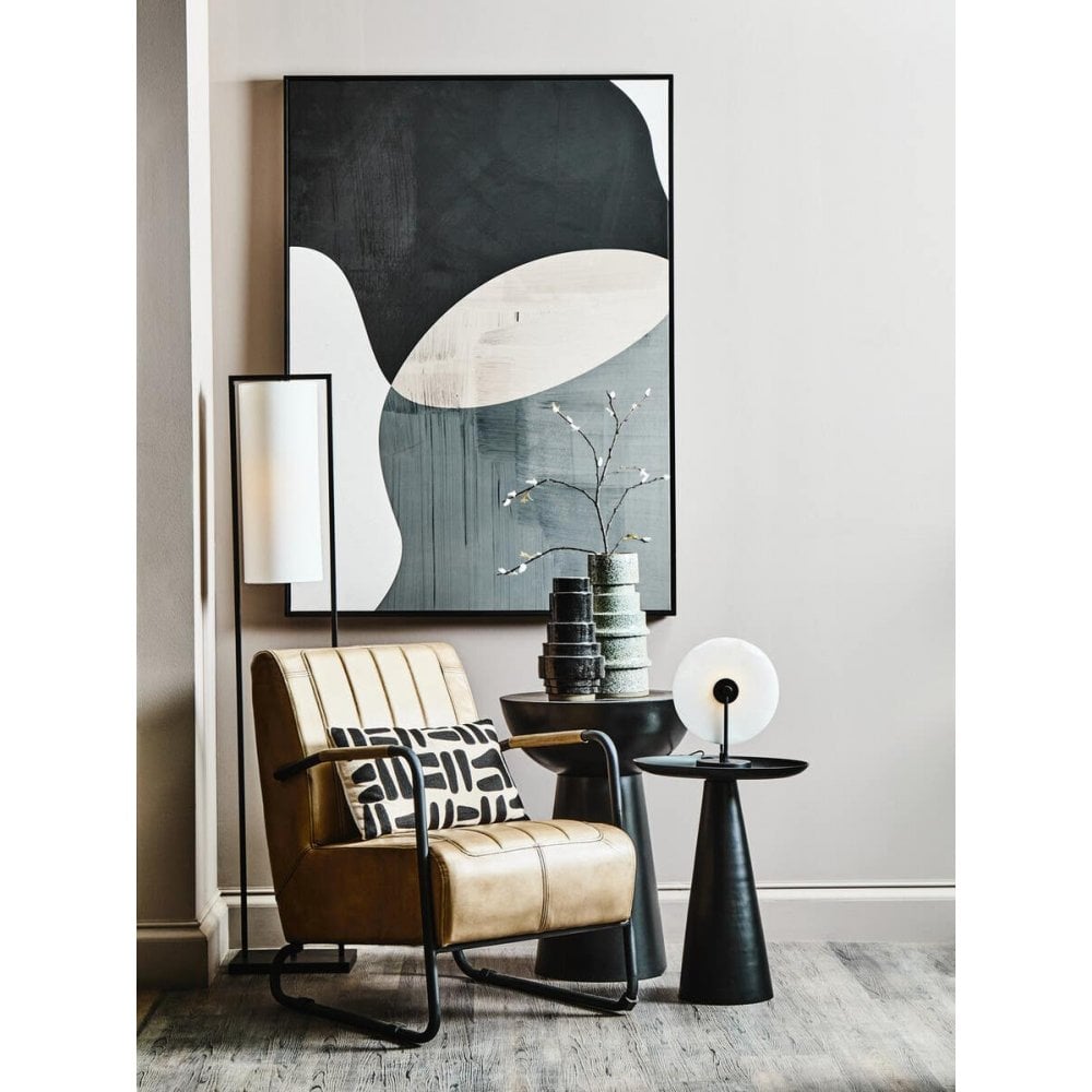 Bison Leather Armchair