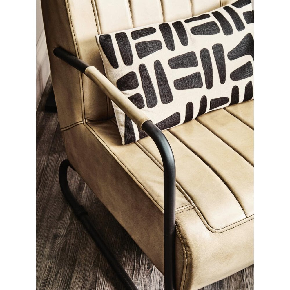 Bison Leather Armchair