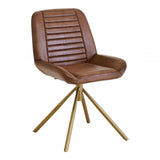 Bison Leather Chair