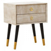 Caden Shagreen Side Table