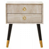 Caden Shagreen Side Table
