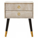 Caden Shagreen Side Table