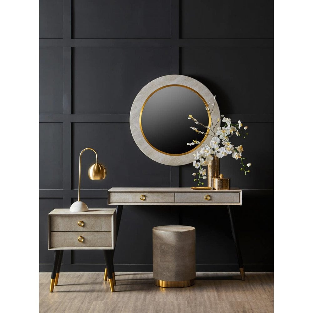 Caden Shagreen Side Table