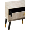 Caden Shagreen Side Table