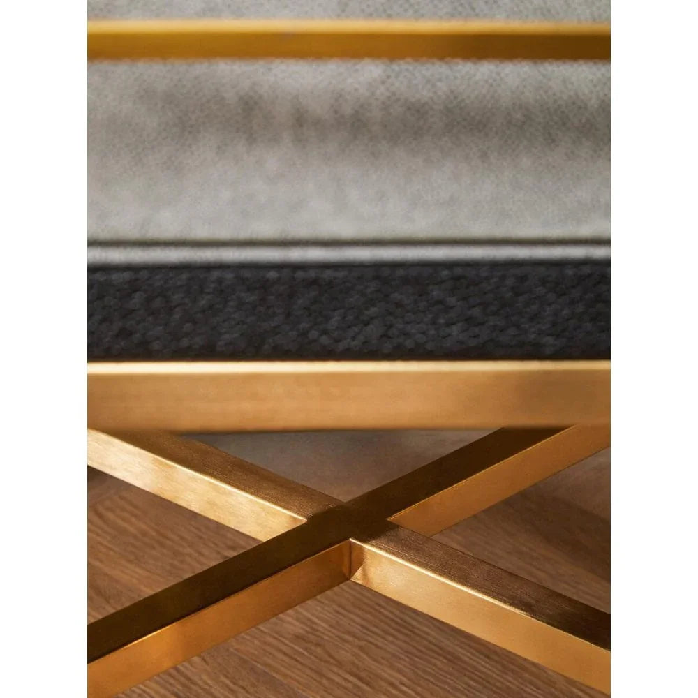 Cadence Grey Shagreen Side Table