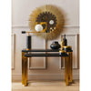 Cordoba Set Of Two Black Shagreen Console Tables