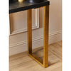 Cordoba Set Of Two Black Shagreen Console Tables