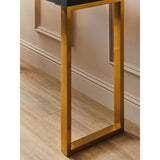 Cordoba Set Of Two Black Shagreen Console Tables