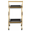 Cordoba Two Tier Black Serving Trolley
