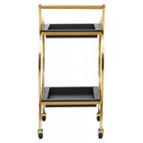 Cordoba Two Tier Black Serving Trolley