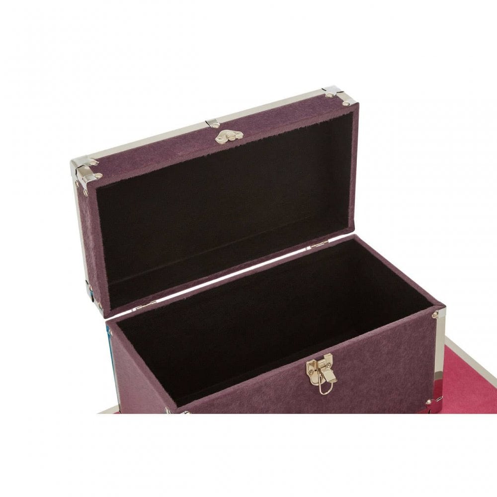 Clara Multicoloured Rectangular Trunks Set of 4
