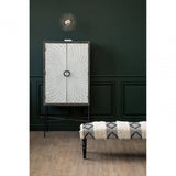 Safina Black And White Moroccan Bench