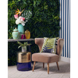 Safina Brown Linen Chair