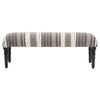 Safina Grey And White Bench
