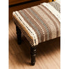 Safina Grey And White Bench