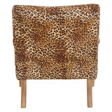 Safina Leopard Print Chair