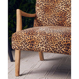 Safina Leopard Print Chair