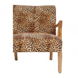 Safina Leopard Print Chair