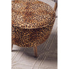 Safina Leopard Print Stool