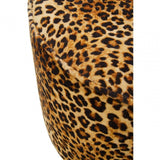 Safina Leopard Print Stool