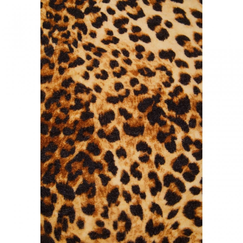Safina Leopard Print Stool