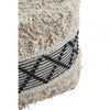 Safina White Pouffe