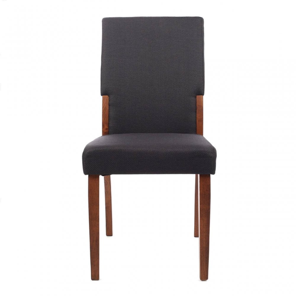 Cassian Charcoal Woven Mesh Dining Chair