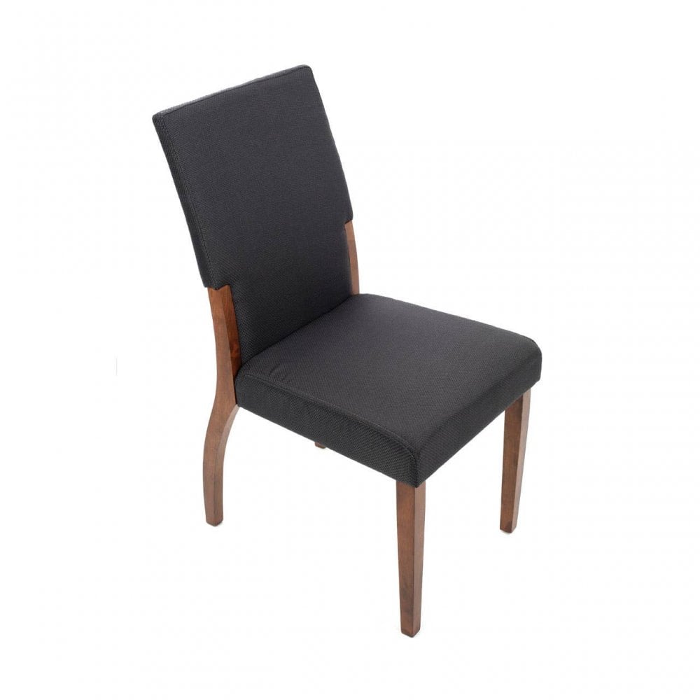 Cassian Charcoal Woven Mesh Dining Chair