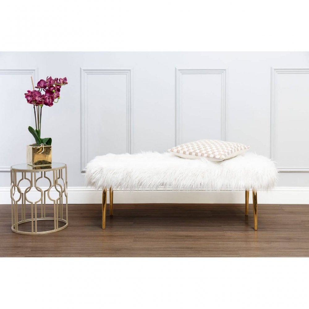 Claridge Fur Effect Bench