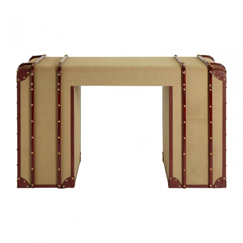 Columbia Leather Trim Desk