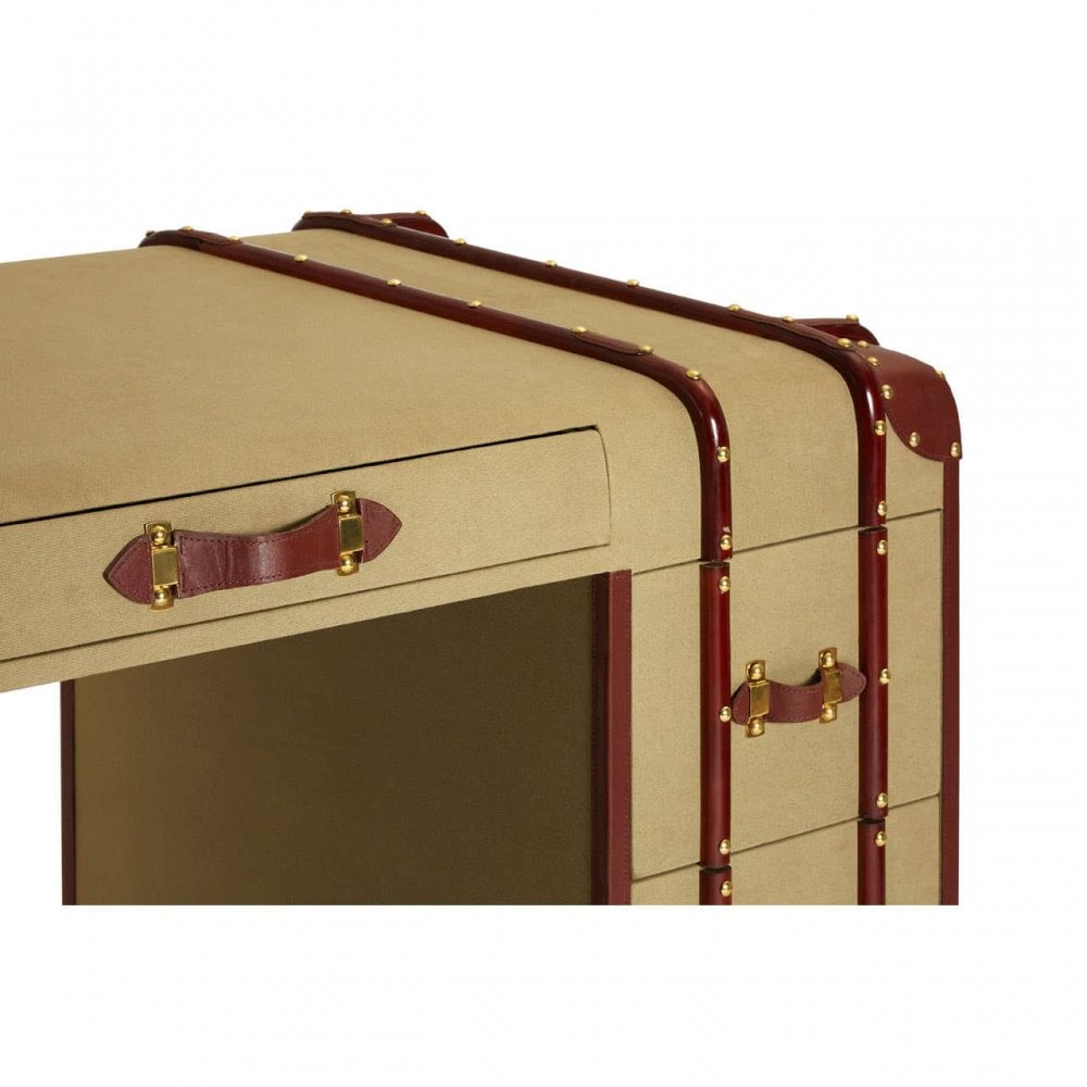 Columbia Leather Trim Desk