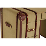 Columbia Leather Trim Desk