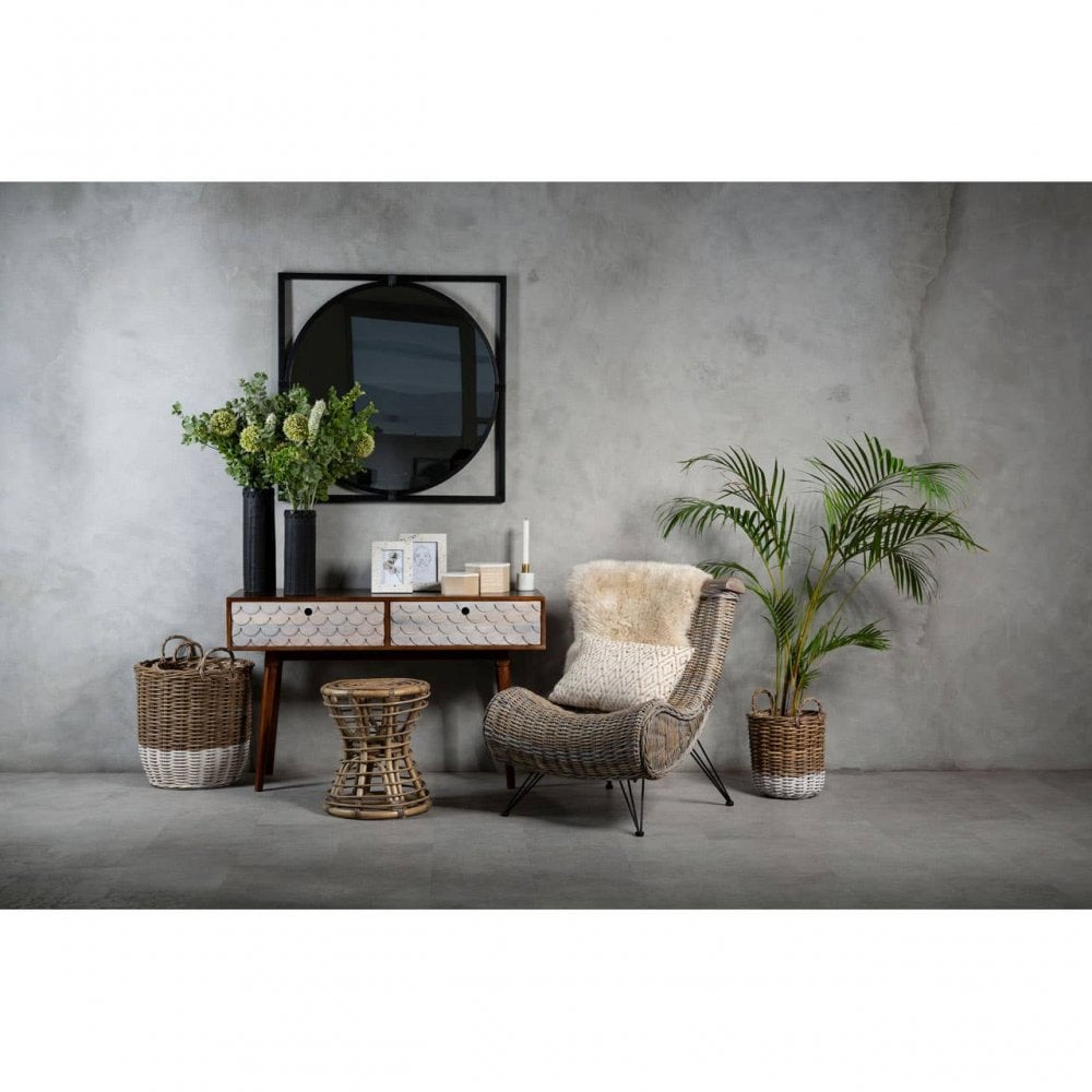 Coastal Mango Wood Console Table