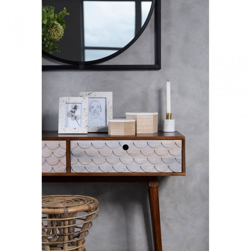 Coastal Mango Wood Console Table