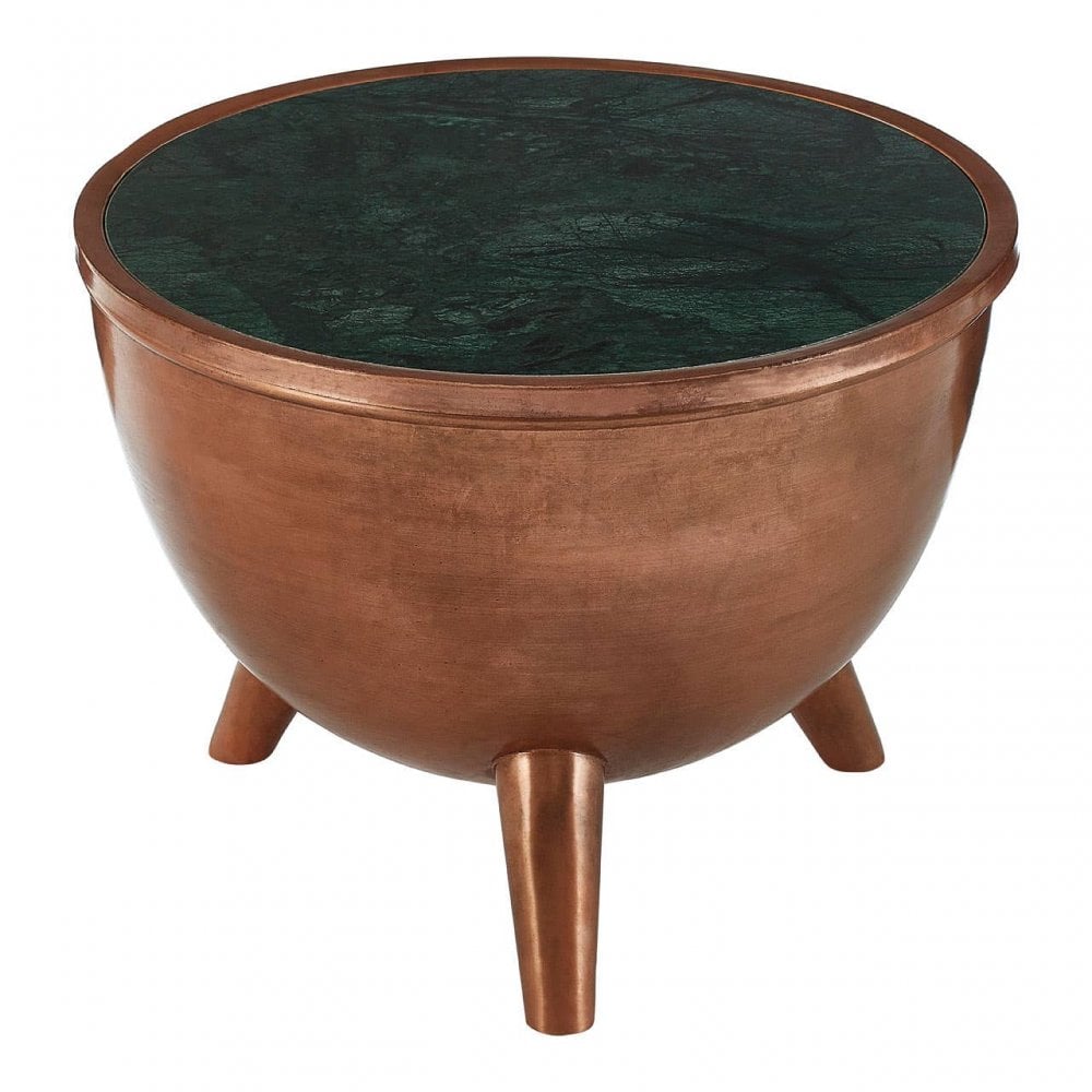 Creston Green Marble Top Table