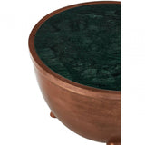 Creston Green Marble Top Table